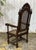 Wood Early 20th Century Louis XIII Oak Armchair For Sale - Image 7 of 18