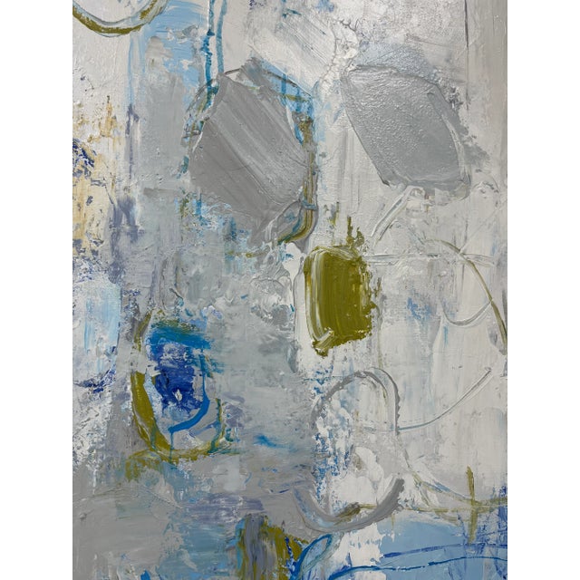 Contemporary Contemporary Abstract Original Oil Painting For Sale - Image 3 of 12