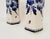 Vintage Blue Hand-Painted Floral Vases from Delft, 1920s, Set of 2 For Sale - Image 14 of 18