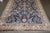 Early 20th Century Zabihi Collection Oversize Manchester Wool Navy Persian Sarouk Rug - 11'6" x 25'2" For Sale - Image 11 of 12