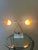 Vintage Hollywood Regency Double Gooseneck Seashell Lamp With Lucite Base For Sale - Image 4 of 7