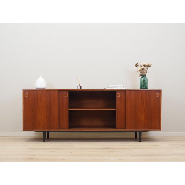 Vintage Danish Teak Sideboard, 1970s For Sale - Image 3 of 18