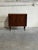 Vintage Danish Mid Century Rosewood Cabinet Credenza on Tapered Legs For Sale - Image 9 of 10