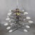 Silver Chrome Plating and Metal Ceiling Lamp, 1960s For Sale - Image 8 of 9