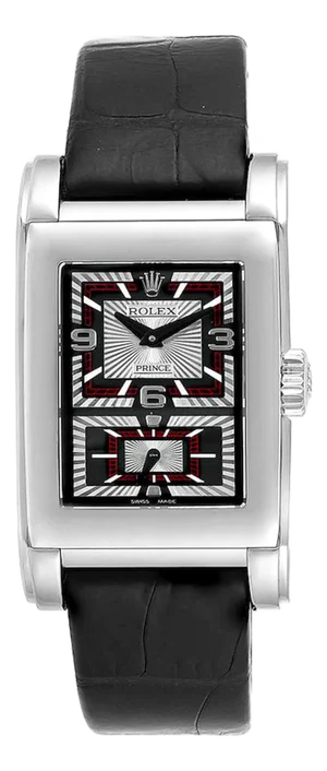 Rolex Cellini Prince 28mm Chronometer 18k White Gold Men's Watch