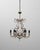 20th Century Italian Rococo Revival Gilt Metal Chandelier With Glass Drops For Sale - Image 16 of 18