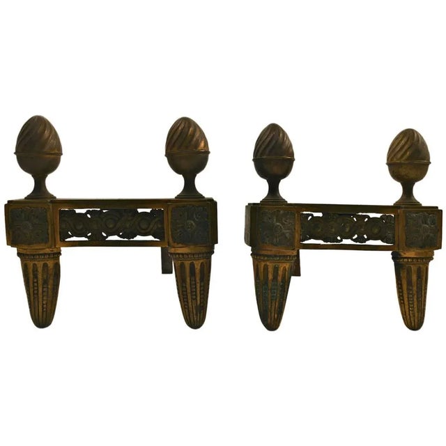 Small Chenets - a Pair For Sale In New York - Image 6 of 6