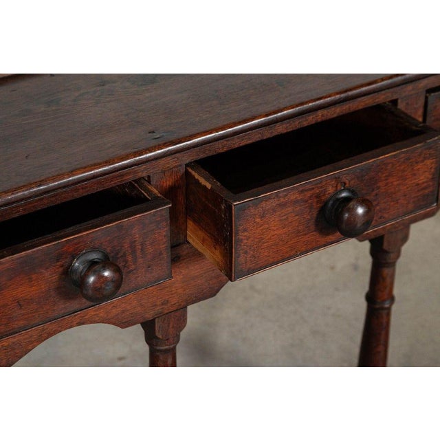Brown Antique English Oak Dresser, 1780 For Sale - Image 8 of 16