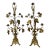 Antique French Girandoles 1800s in Harvest Motifs, Pair. For Sale