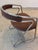 Upholstered Chairs in Chrome with Brown Velour, Set of 4 For Sale - Image 3 of 10