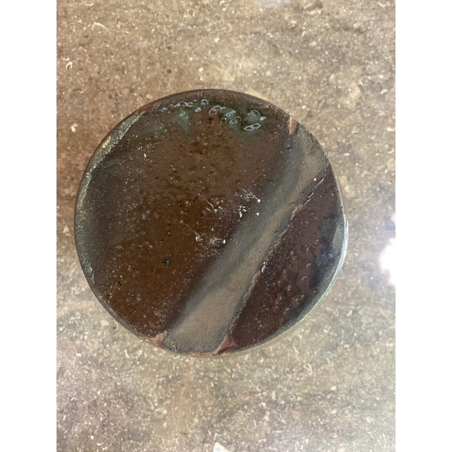 19th Century Brown Salt Glazed Crock For Sale - Image 9 of 11