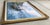 Wood Vintage Signed & Framed W. Haywood Painting on Canvas, Boats and Old Boathouse For Sale - Image 7 of 10