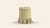 Citron Aurora Ottoman by Ceraudo For Sale - Image 5 of 6