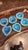 Mid 20th Century Mid 20th Century Fratelli Toso Murano Style Glass Hearts- Set of 6 For Sale - Image 5 of 5