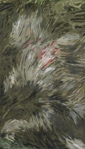 ‘After Goya’ - Oil on Wood Panel by Zamarys Rivera