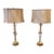 Pair of French Baccarat Manner Lamps For Sale