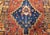 19th Century Handwoven Anatolian Village Area Rug, Wool, Red & Navy, 3' x 5' For Sale - Image 16 of 18