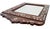 Vintage Handmade Floral-Patterned Mother-of-Pearl Inlaid Mirror For Sale - Image 4 of 8