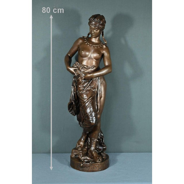 Le Bourg Figurine in Bronze by Ch. Le Bourg, 1800s For Sale - Image 14 of 14