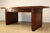 Brown Modern Art Deco Oak Desk, 1940 For Sale - Image 8 of 18