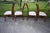 Brown Vtg. Set of Four Heavily Carved Chippendale Style Cherry Side Dining Chairs For Sale - Image 8 of 16