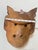 Mid 20th Century Thai Hand-Carved Wood Stylized Boar Folk Art Wall Mask For Sale - Image 9 of 12