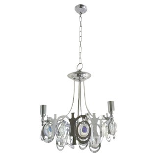 Small Chandelier by Gaetano Sciolari, 1960s For Sale