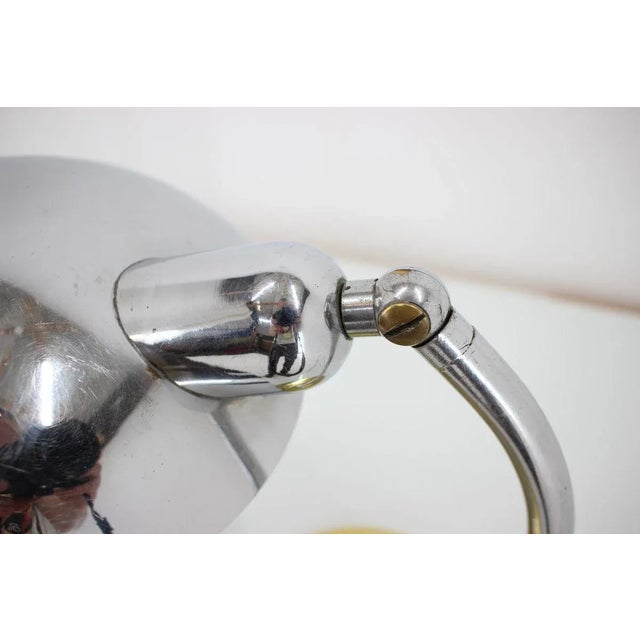 Mid-Century Metal Table Lamp, 1950s For Sale - Image 4 of 12