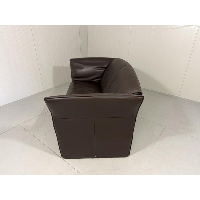 Indy Adjustable Sofa in Brown Leather by Christophe Giraud for Jori, Belgium, 1990s For Sale - Image 17 of 18
