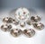 Baroque 20th Century Coffee Set with Sheaf Pattern from Meissen, Set of 22 For Sale - Image 3 of 12