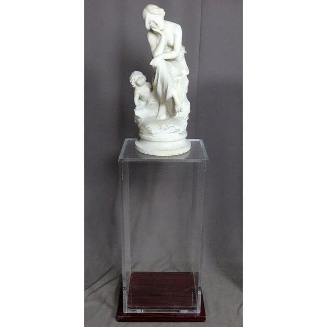 Alabaster Sculpture from Pittaluga For Sale - Image 11 of 13