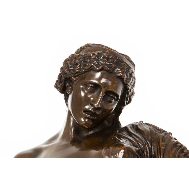 French Bronze Sculpture “Dying Lucretia” (1868) by Jean-Baptiste Clesinger For Sale - Image 6 of 15