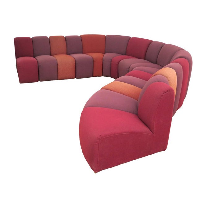 Mississippi Lounge Sofa by the Artifort Group for Artifort, 1970s, Set of 15 For Sale - Image 3 of 8