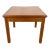Vintage Modern Square Teak End Table For Sale