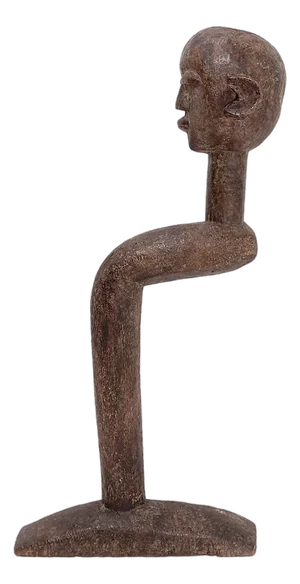 Congolese Carved Wooden Statue, 1960s