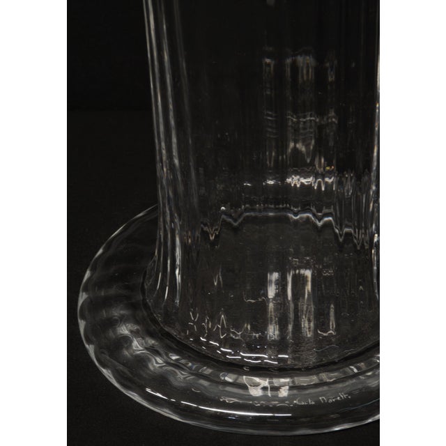 Sculptural Murano Glass Vase by Carlo Moretti, 1980s For Sale - Image 10 of 18
