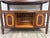 Vintage Etagere Bookcase Sideboard Buffet Console Server For Sale - Image 4 of 10