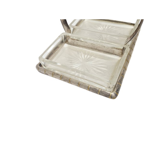 1930s Art Deco Dessert Service from Henneberg, Poland, 1930s, Set of 3 For Sale - Image 5 of 16