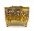 Alfred-Emmanuel-Louis Beurdeley Vintage Gilt Ormolu Jewelry Casket Box With Beveled Glass Lid – French Regency / Hollywood Regency For Sale - Image 4 of 15