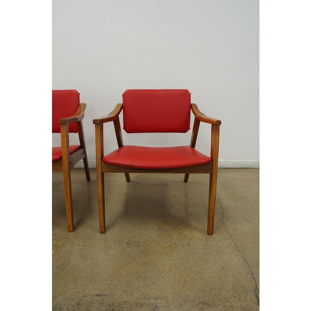Vintage Sibley, Lindsay & Curr Co. Maple Armchairs - Set of 2 For Sale - Image 15 of 17