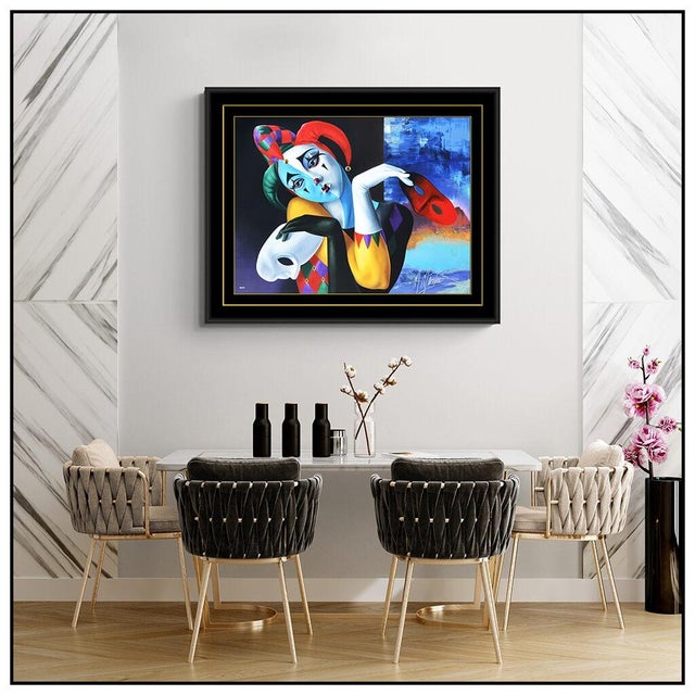 Message us to inquire about custom framing options! (Included for free with every purchase) The artwork here,...