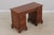 1950s Stickley Cherry Kneehole Desk Vanity & Bench For Sale - Image 5 of 18