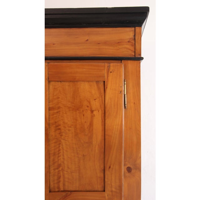 19th Century German Cherrywood Wardrobe For Sale - Image 11 of 18