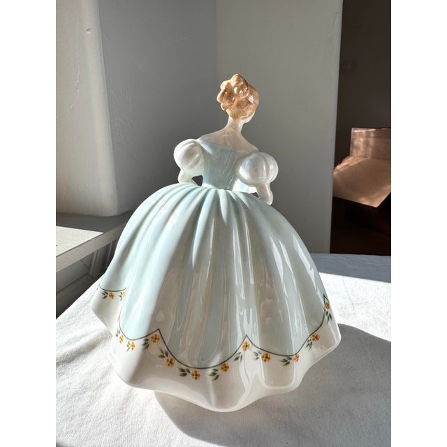 1970s Late 20th Century Royal Doulton Figurine ~ “First Dance” ~ Hn 2803 For Sale - Image 5 of 12