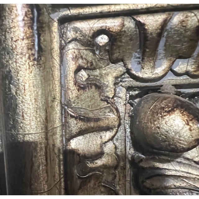 Spectacular Large Kravet Giltwood Mirror (For Wall or Floor) - Beautifully Carved For Sale - Image 10 of 10