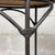 Wood Vintage High Stool in Metal, Leather and Rattan, 1970s For Sale - Image 7 of 11