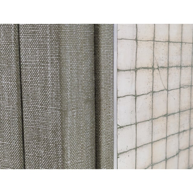 Vintage Silver Textured Wardrobe For Sale - Image 16 of 18