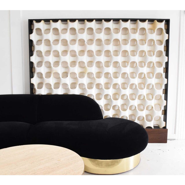 This is a free standing "Contemporary" model C-20 Sculpta room divider. Born in 1919 and raised in New York City, Richard...