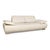 Modern Leather Three Seater Sofa in White Cream from Koinor Volare For Sale - Image 3 of 14
