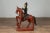 Vintage Burmese Polychrome Carved Wooden Statue of a Warrior on his Horse For Sale - Image 12 of 13